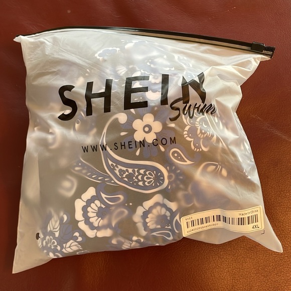 NWT Plus Size Women Vacation Paisley Printed Cami-Top & Boxer Shorts Bikini 4XL - Picture 6 of 6